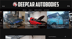 Desktop Screenshot of deepcarautobodies.co.uk
